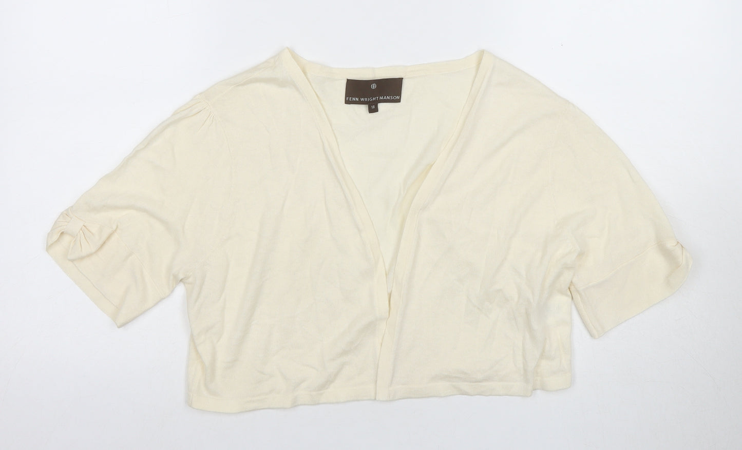 Fenn Wright Manson Women's Ivory Cardigan Size 18