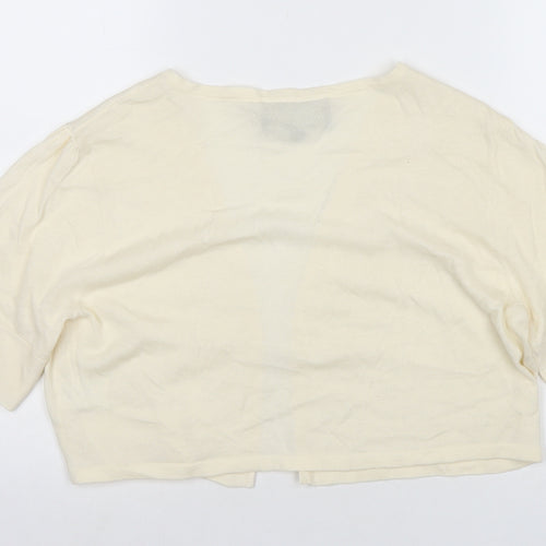 Fenn Wright Manson Women's Ivory Cardigan Size 18