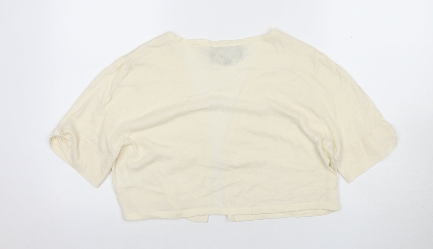 Fenn Wright Manson Women's Ivory Cardigan Size 18