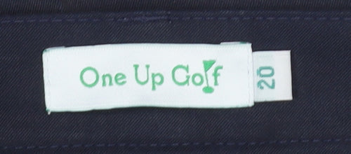 One Up Golf Women's Blue Trousers UK 12