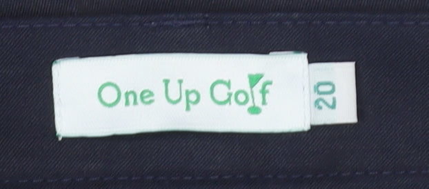 One Up Golf Women's Blue Trousers UK 12