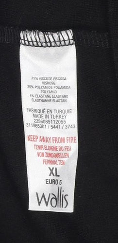 Wallis Women's Black XL Jegging Trousers