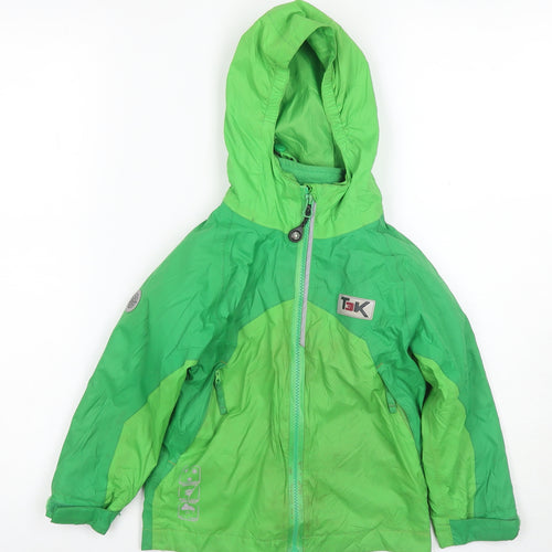 Higear Boys Green Windbreaker Jacket 3-4 Years