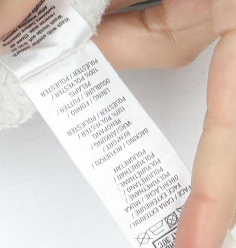 Dorothy Perkins Women's Black Hooded Rain Jacket Size 8