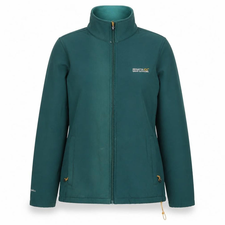 Regatta Women's Green Soft Shell Jacket Size 14