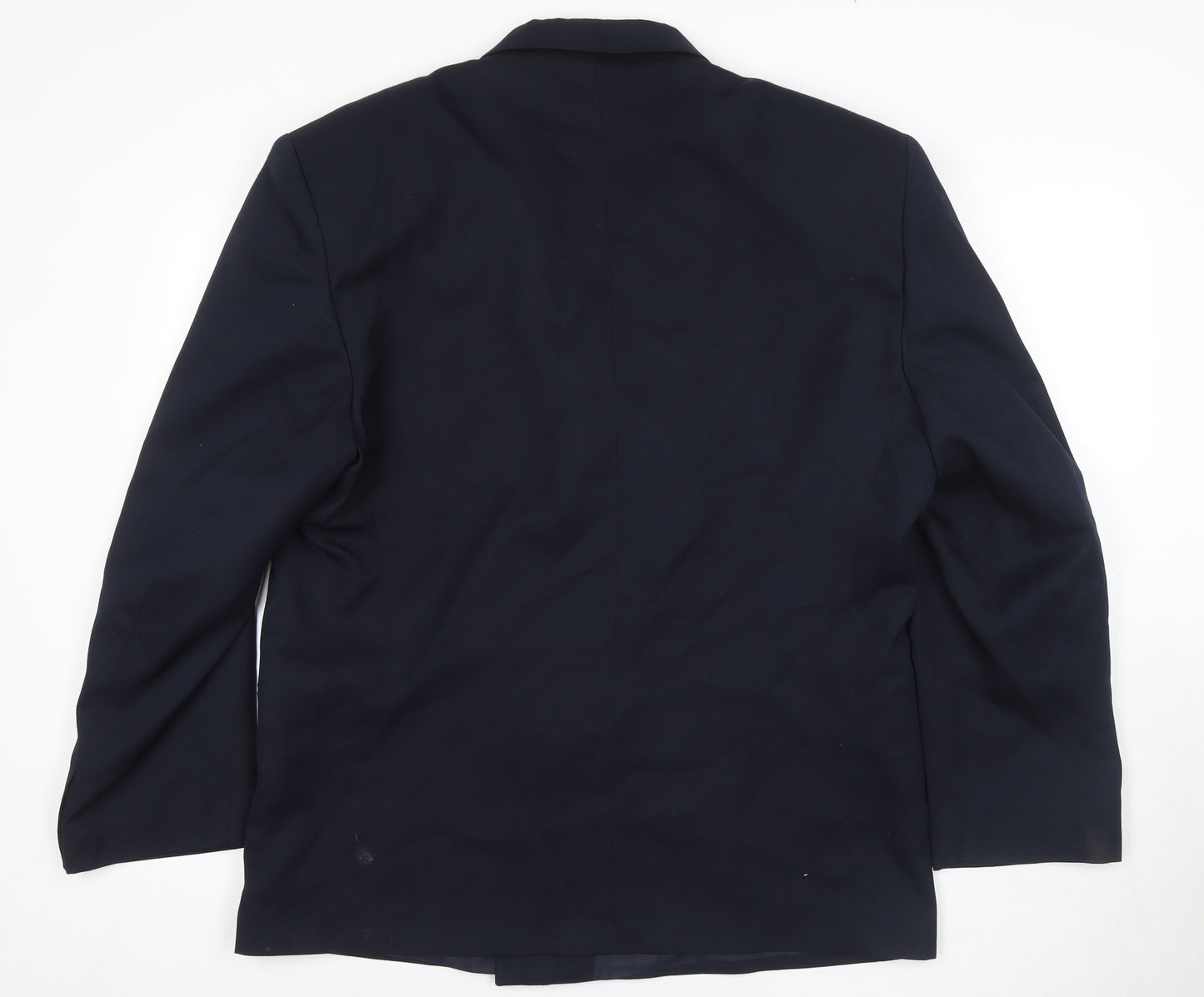 Topman Men's Blue Double-Breasted Blazer 44
