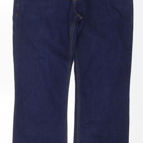 Everyday Men's Blue Straight Jeans 32 Short Regular Fit