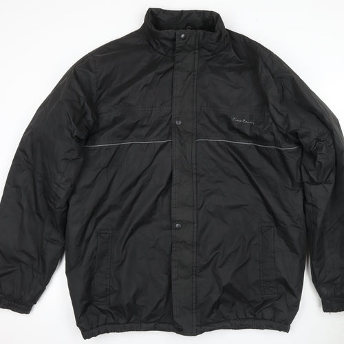 Pierre Cardin Men's Black 3XL Basic Jacket Winter