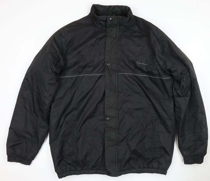 Pierre Cardin Men's Black 3XL Basic Jacket Winter