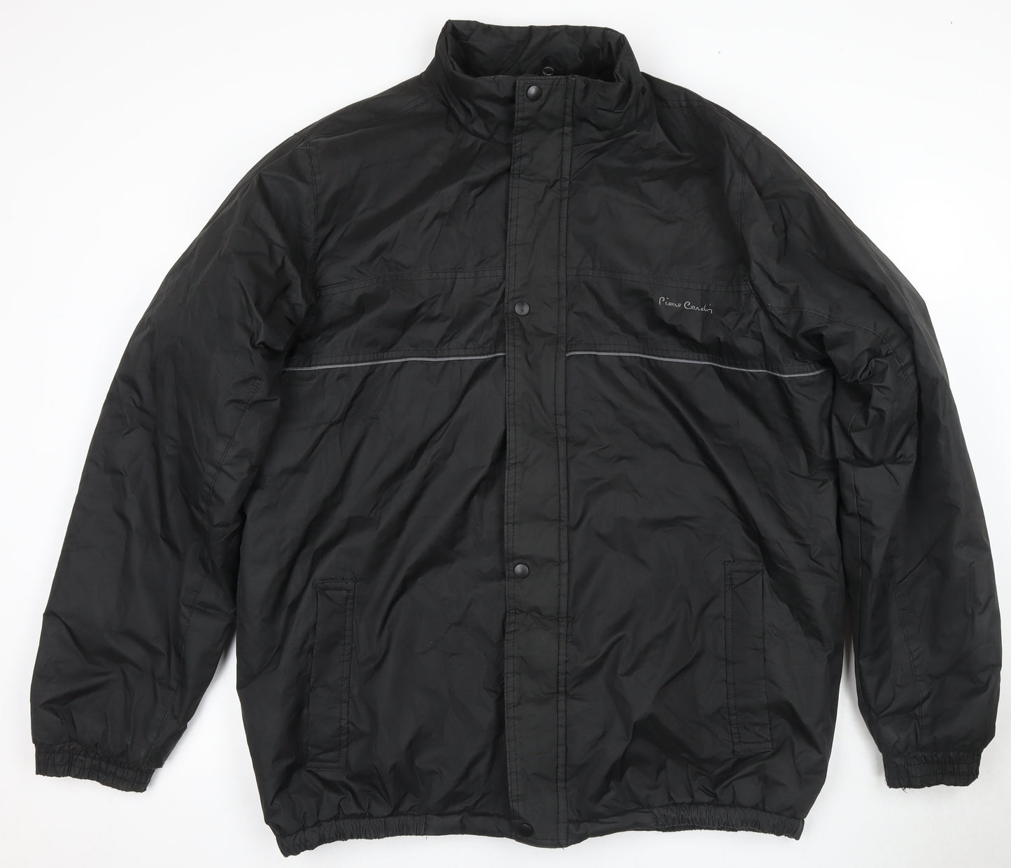 Pierre Cardin Men's Black 3XL Basic Jacket Winter