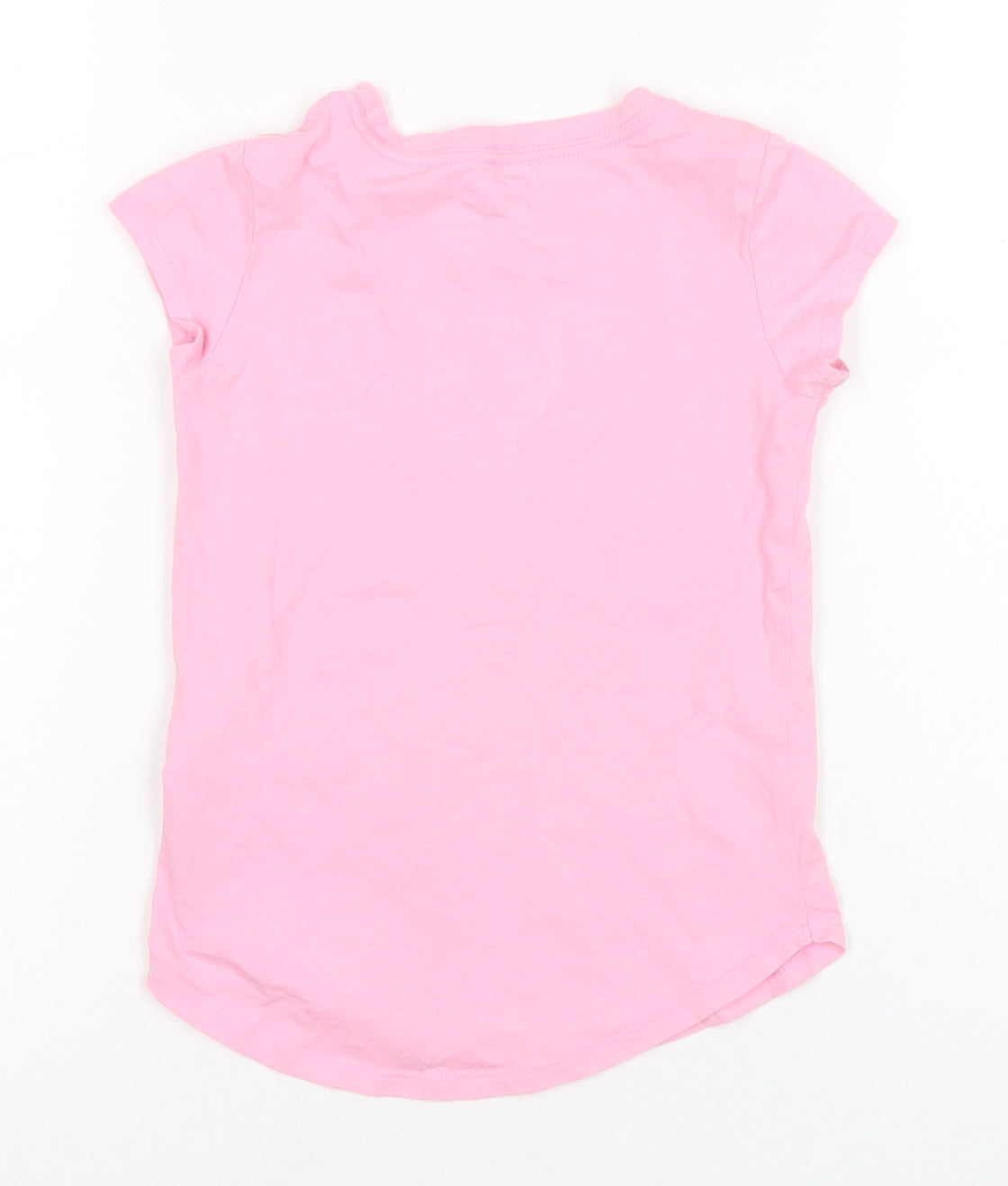 Nike Girls Pink Graphic T-Shirt, Size 5-6 Years