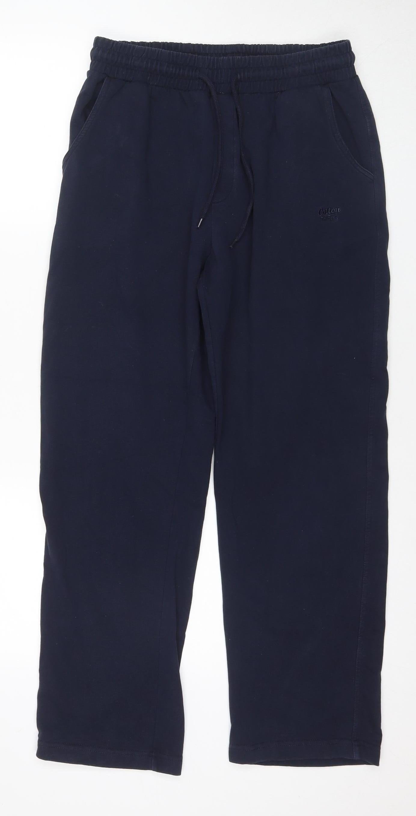 Cotton Traders Men's Blue Jogger Trousers, M, Casual