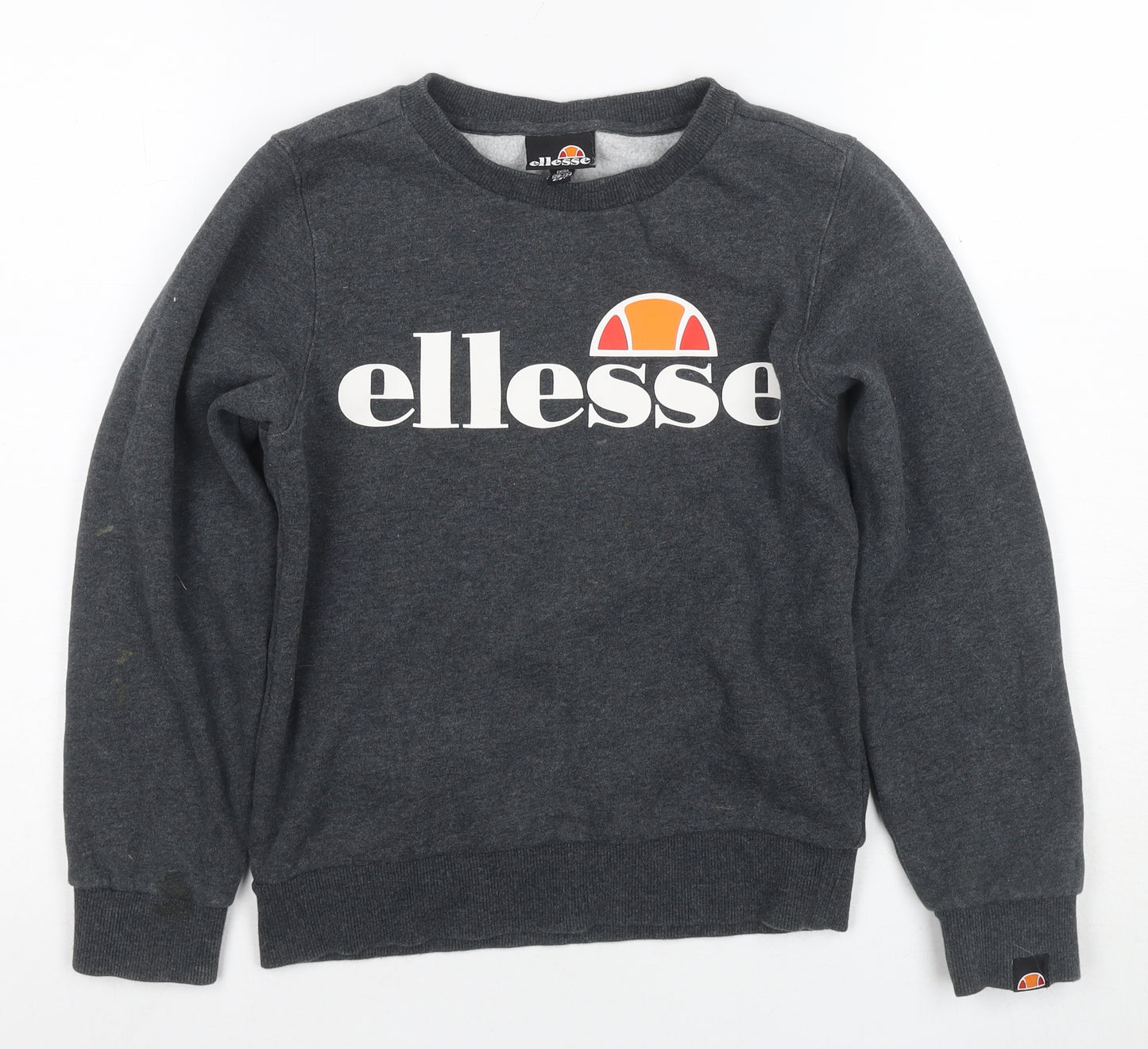 Ellesse Grey Girls Pullover Sweatshirt 8-9 Years