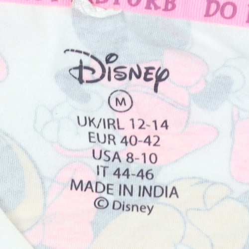 Disney Women's Pink Minnie Mouse Pyjama Top M