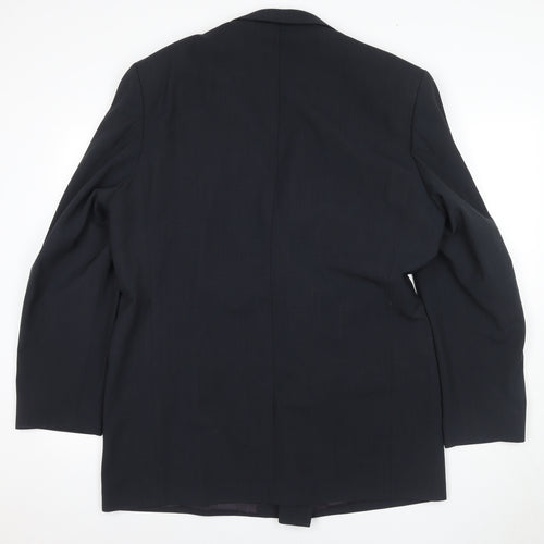 Marks and Spencer Men's Blue Suit Jacket 44L Long