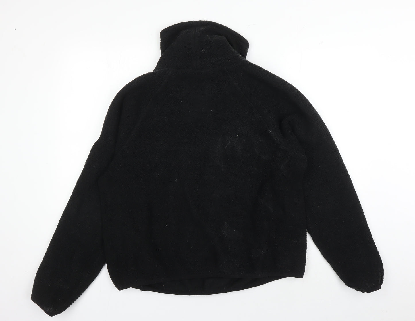 ASOS Black Fleece Pullover Sweatshirt UK 10