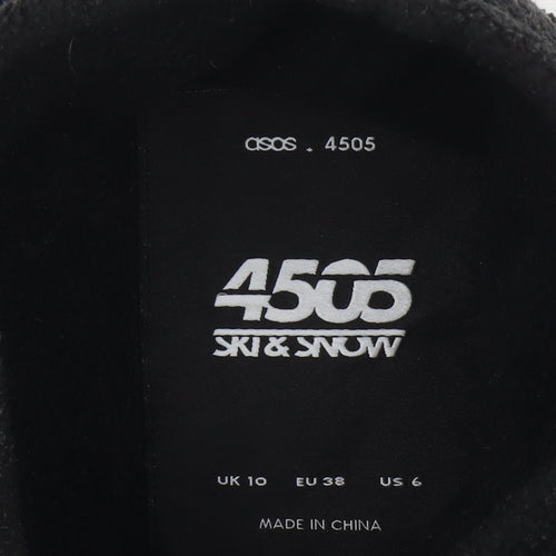 ASOS Black Fleece Pullover Sweatshirt UK 10