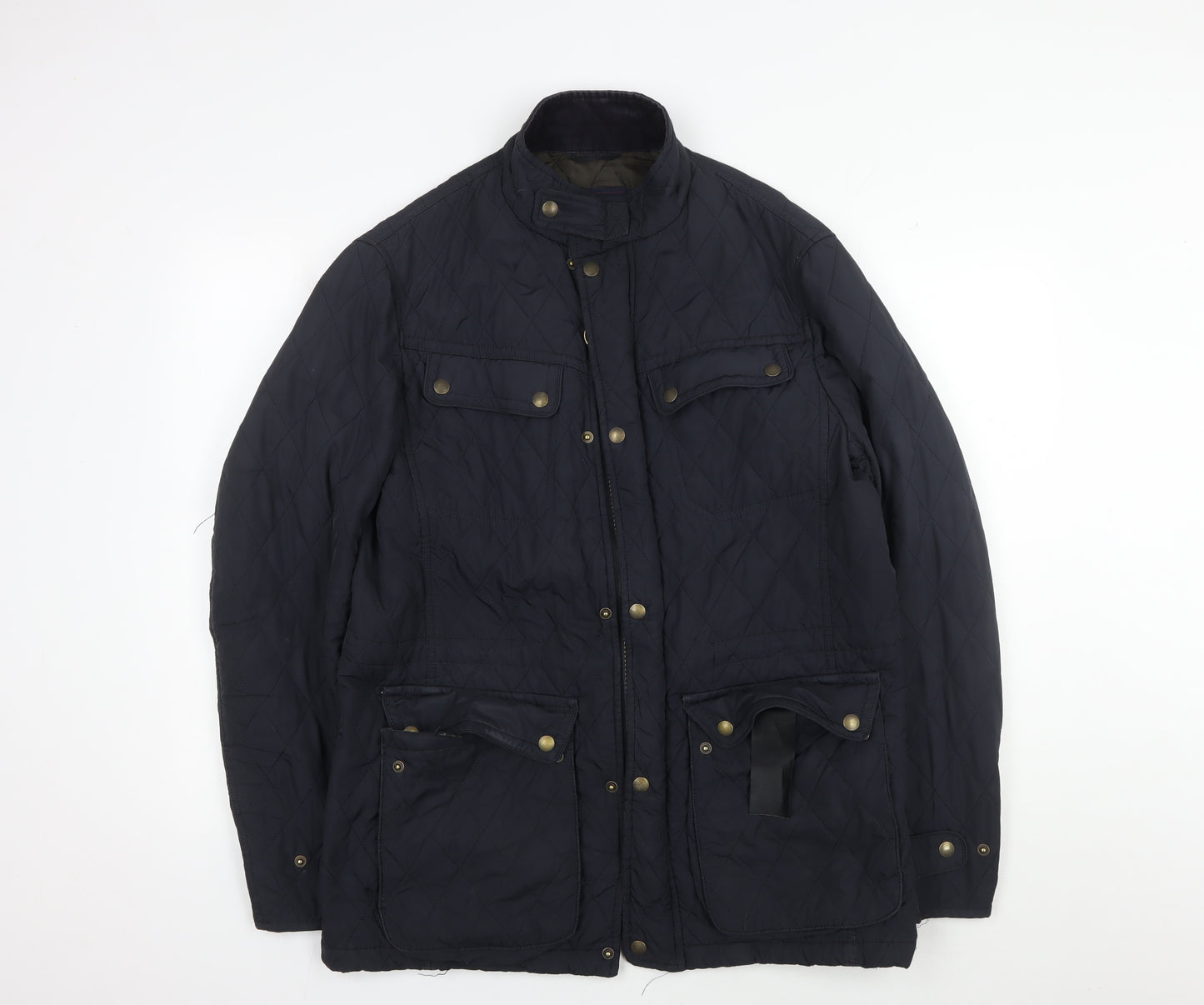 Blue Harbour Men's Black Quilted Jacket M - Stylish & Practical