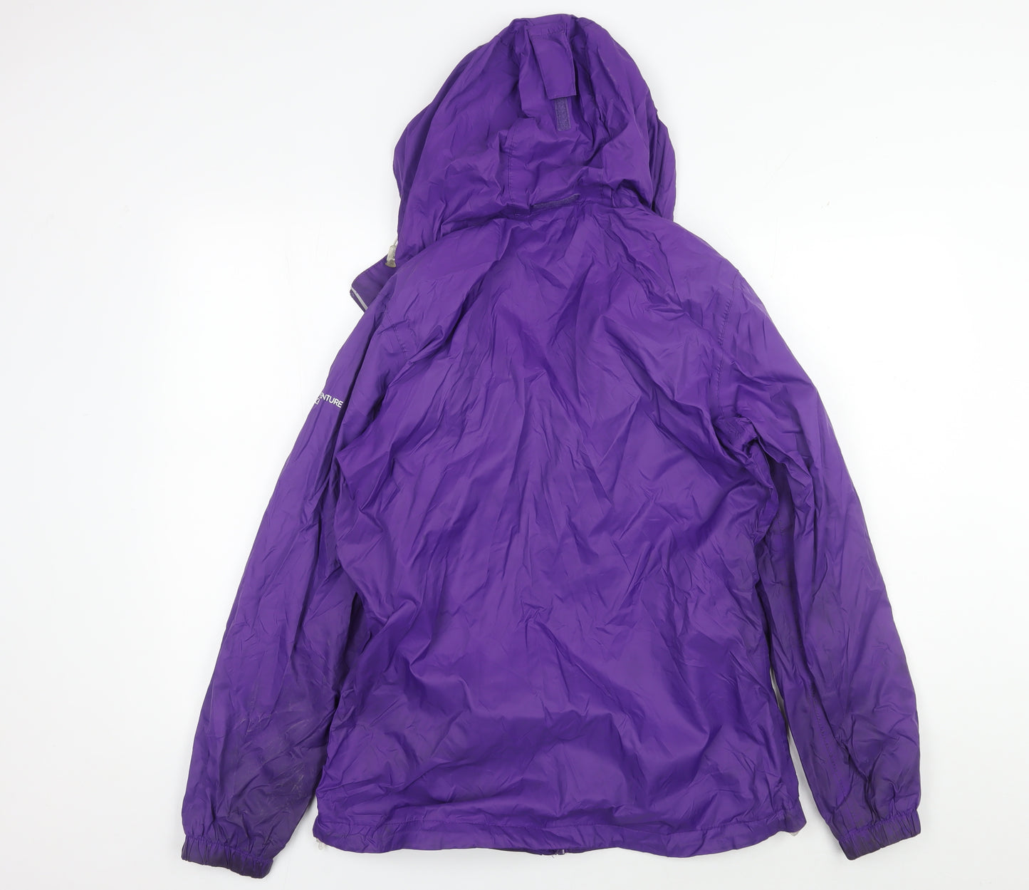 Regatta Women's Purple Waterproof Hooded Rain Jacket 14