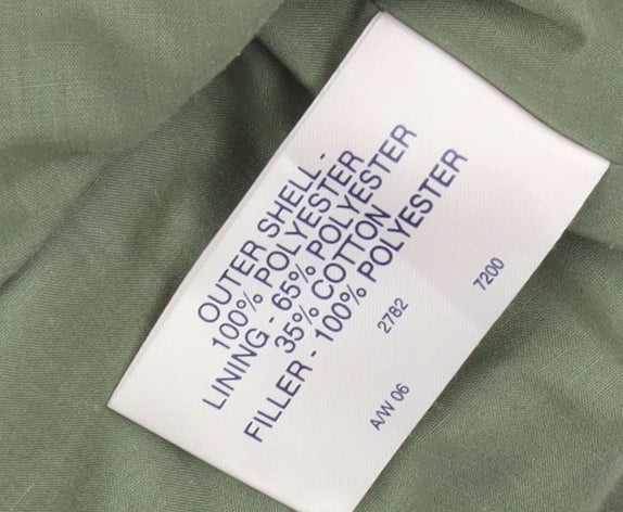 Tulchan Women's Red Quilted Waistcoat L Full Zip