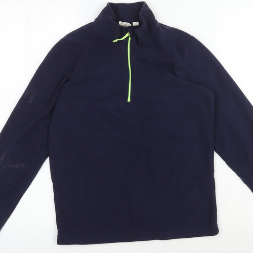 Mountain Warehouse Boys' Blue Fleece Pullover Sweatshirt 11-12 Yrs