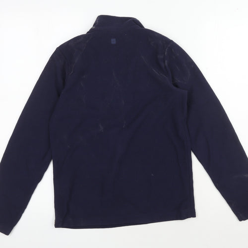Mountain Warehouse Boys' Blue Fleece Pullover Sweatshirt 11-12 Yrs