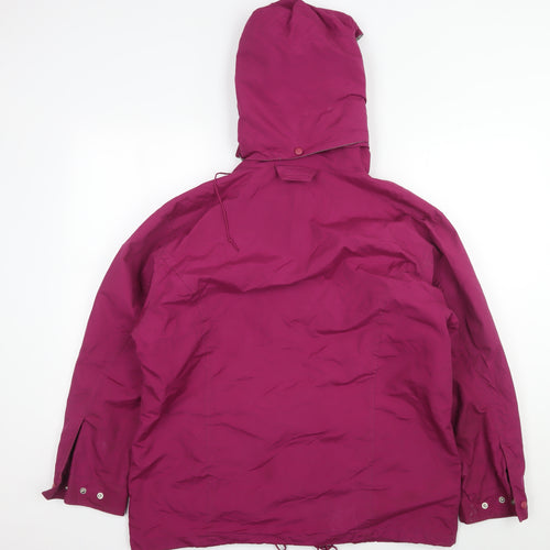 Nordic Alpine Women's Pink Parka Jacket M, Waterproof