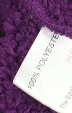 Isle Essentials Women's Purple Fleece Waistcoat XL