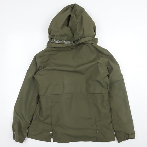 Regatta Women's Green Parka Jacket Size 14 Waterproof
