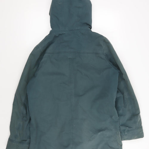 Women's Green Waterproof Seasalt Anorak Coat, Size 16