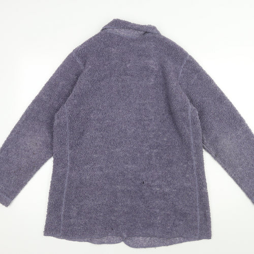 Cotton Traders Women's Purple Button Jacket Size 14