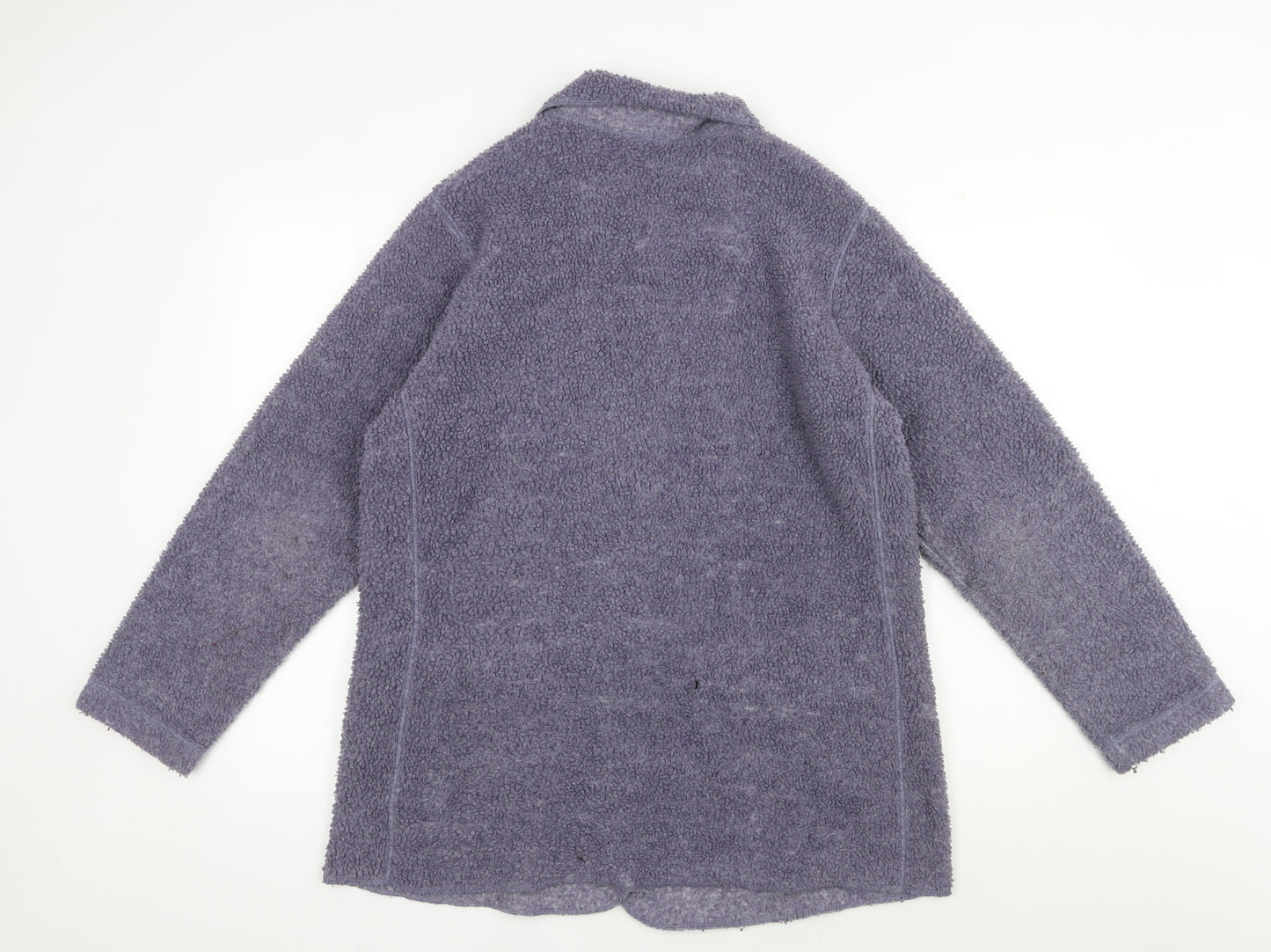 Cotton Traders Women's Purple Button Jacket Size 14