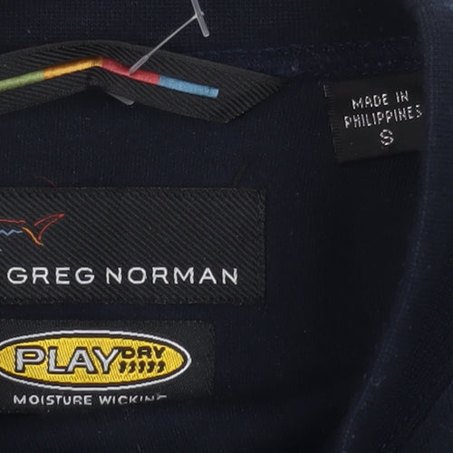 Greg Norman Men's Black S Pullover Sweatshirt