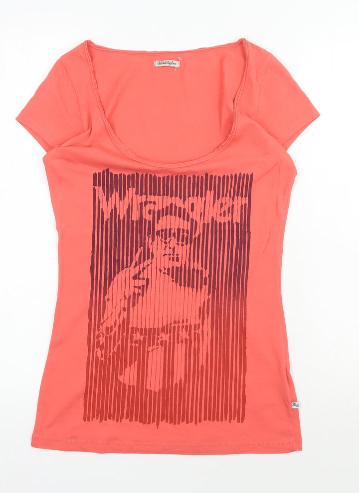 Wrangler Women’s Red Scoop Neck T-Shirt S