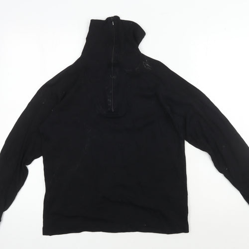 Trespass Black Men's S High Neck Pullover