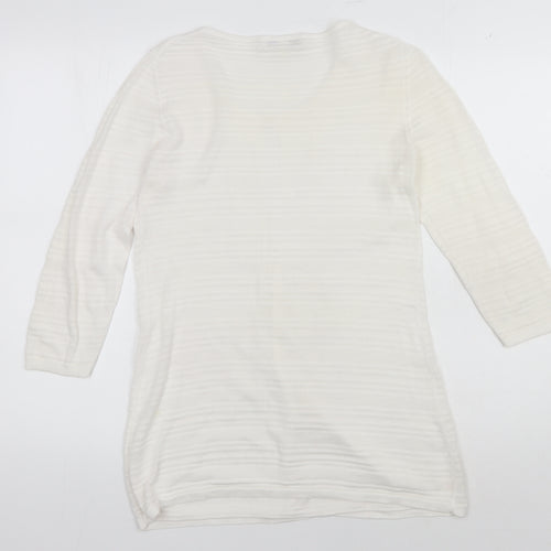 Banana Republic Women's White Cotton Tunic, Size S