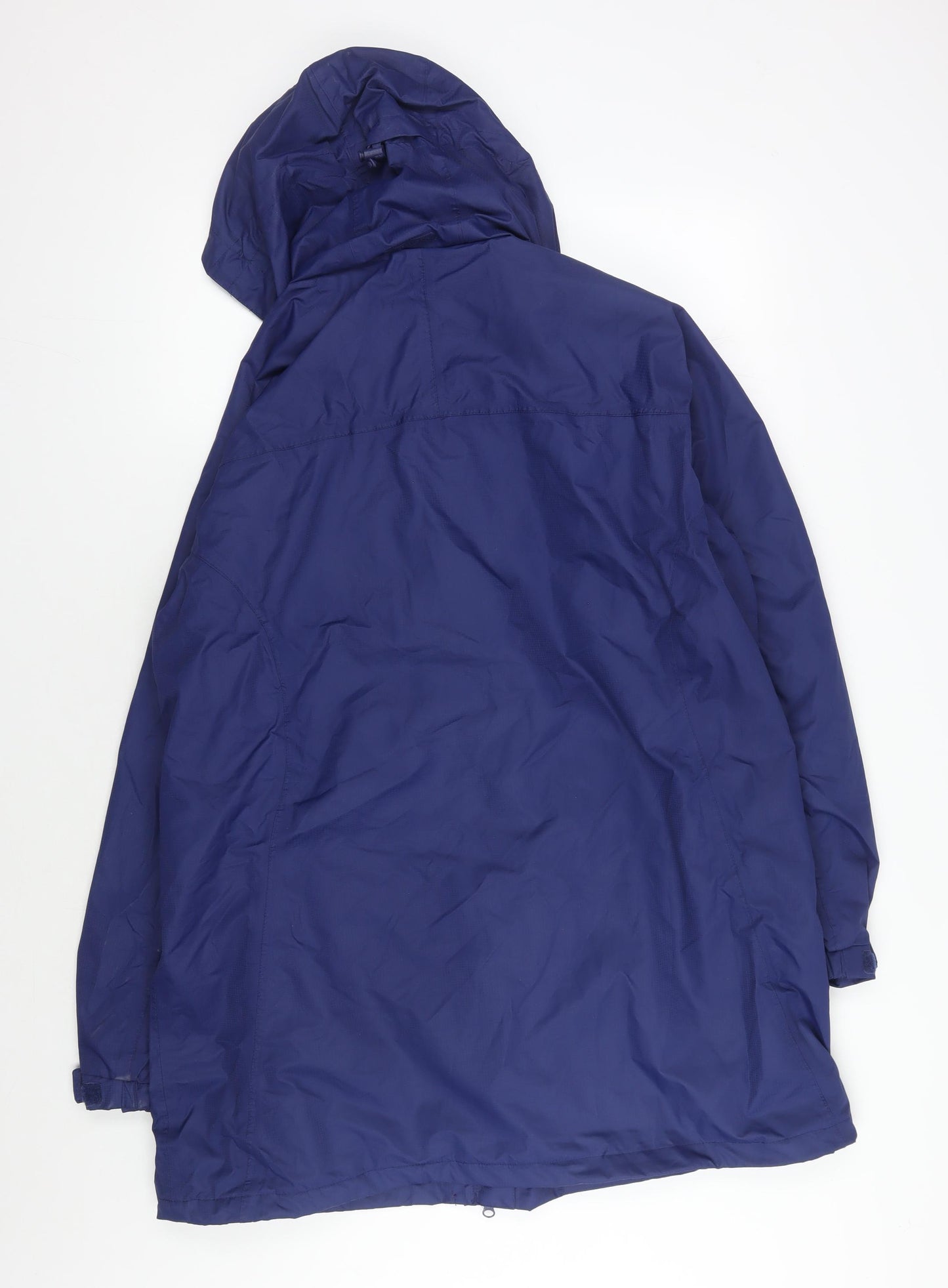 Mountain Warehouse Women's Blue Hooded Parka Jacket Size 16
