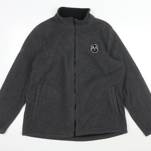 Cotton Traders Men's Grey Full Zip Jacket L