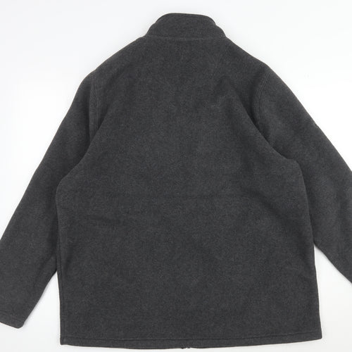 Cotton Traders Men's Grey Full Zip Jacket L