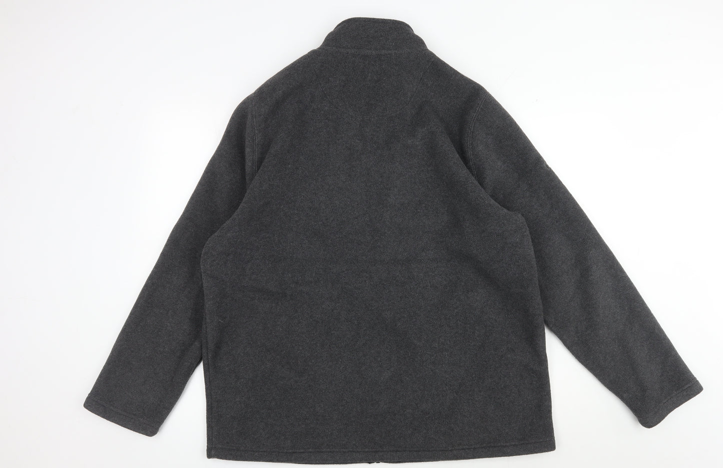 Cotton Traders Men's Grey Full Zip Jacket L