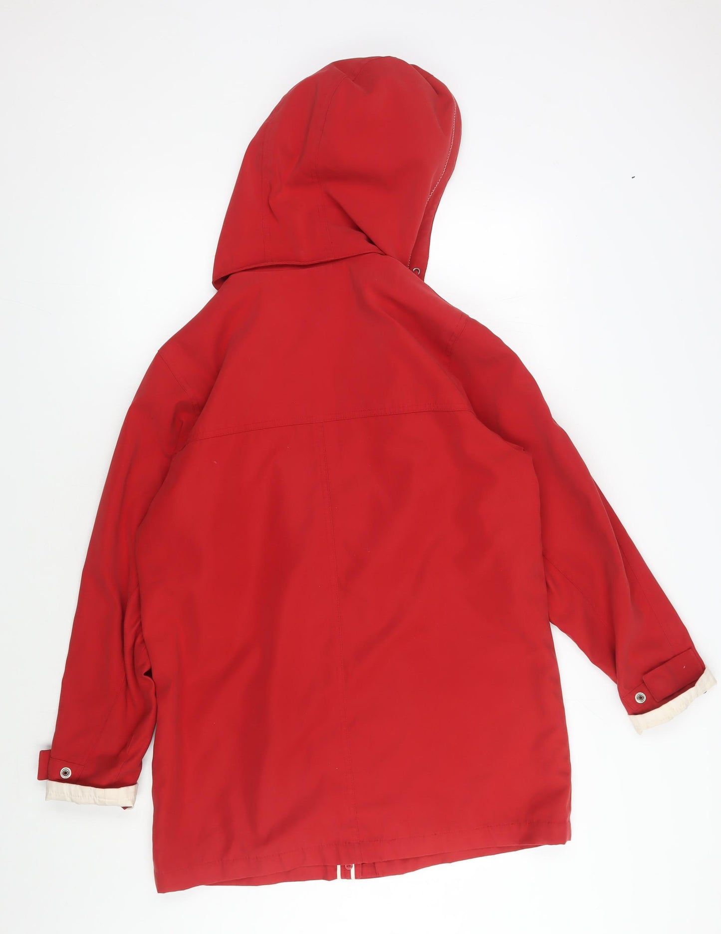 Berketex Women's Red Hooded Jacket Size 10