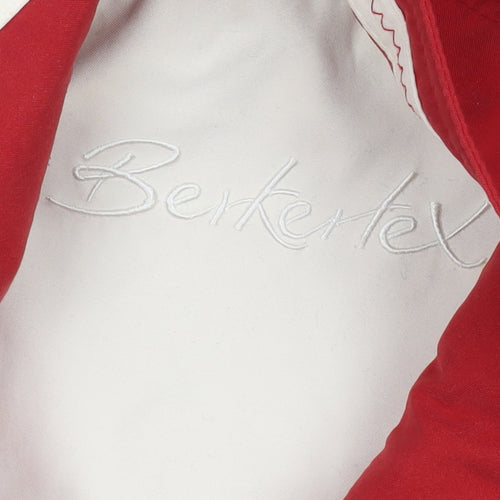 Berketex Women's Red Hooded Jacket Size 10