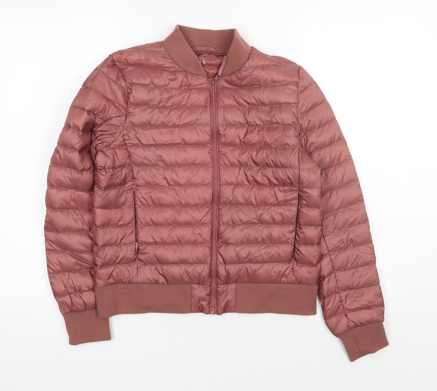 Uniqlo Womens Brown Puffer Jacket S Lightweight