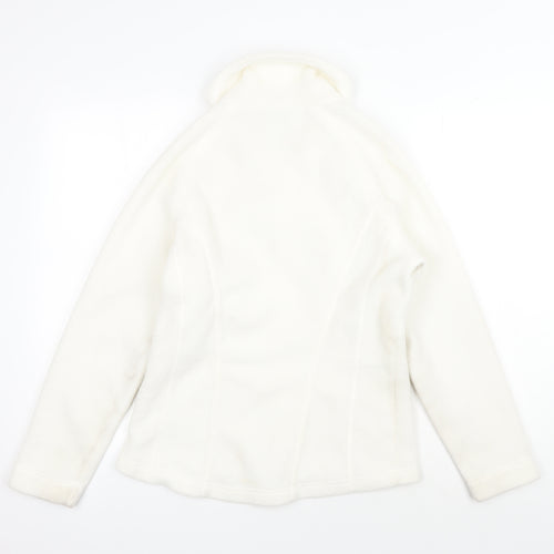 Golfino Women's White Fleece Jacket Size 8