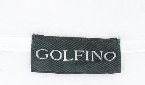 Golfino Women's White Fleece Jacket Size 8
