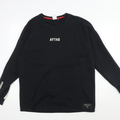Puma Men's Black Pullover Sweatshirt M