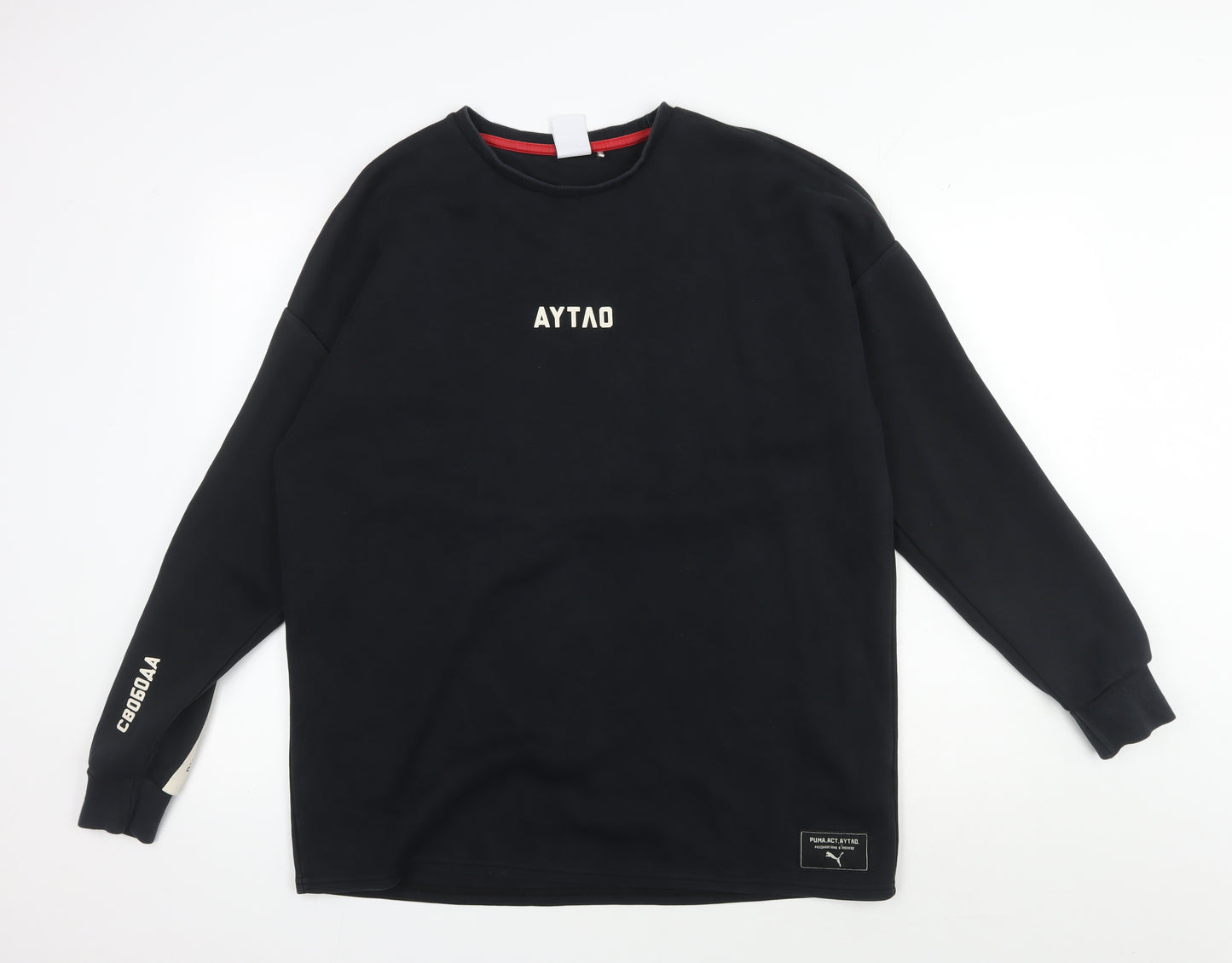 Puma Men's Black Pullover Sweatshirt M