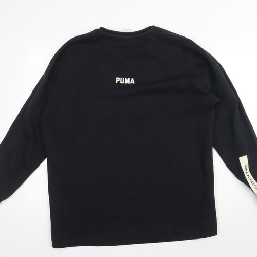 Puma Men's Black Pullover Sweatshirt M