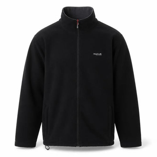 Regatta Men's Black Softshell Jacket L Full Zip Casual