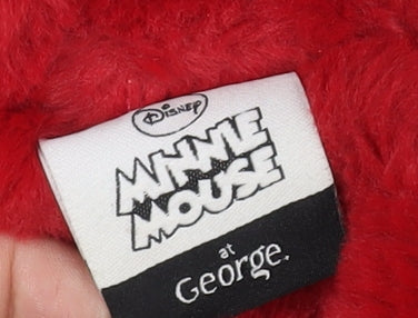 George Girls Red Minnie Mouse Puffer Jacket 5-6 Years